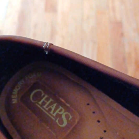 CHAPS‎ Mens Brown Moccasin Driving Shoes sz 13 M - Picture 7 of 7